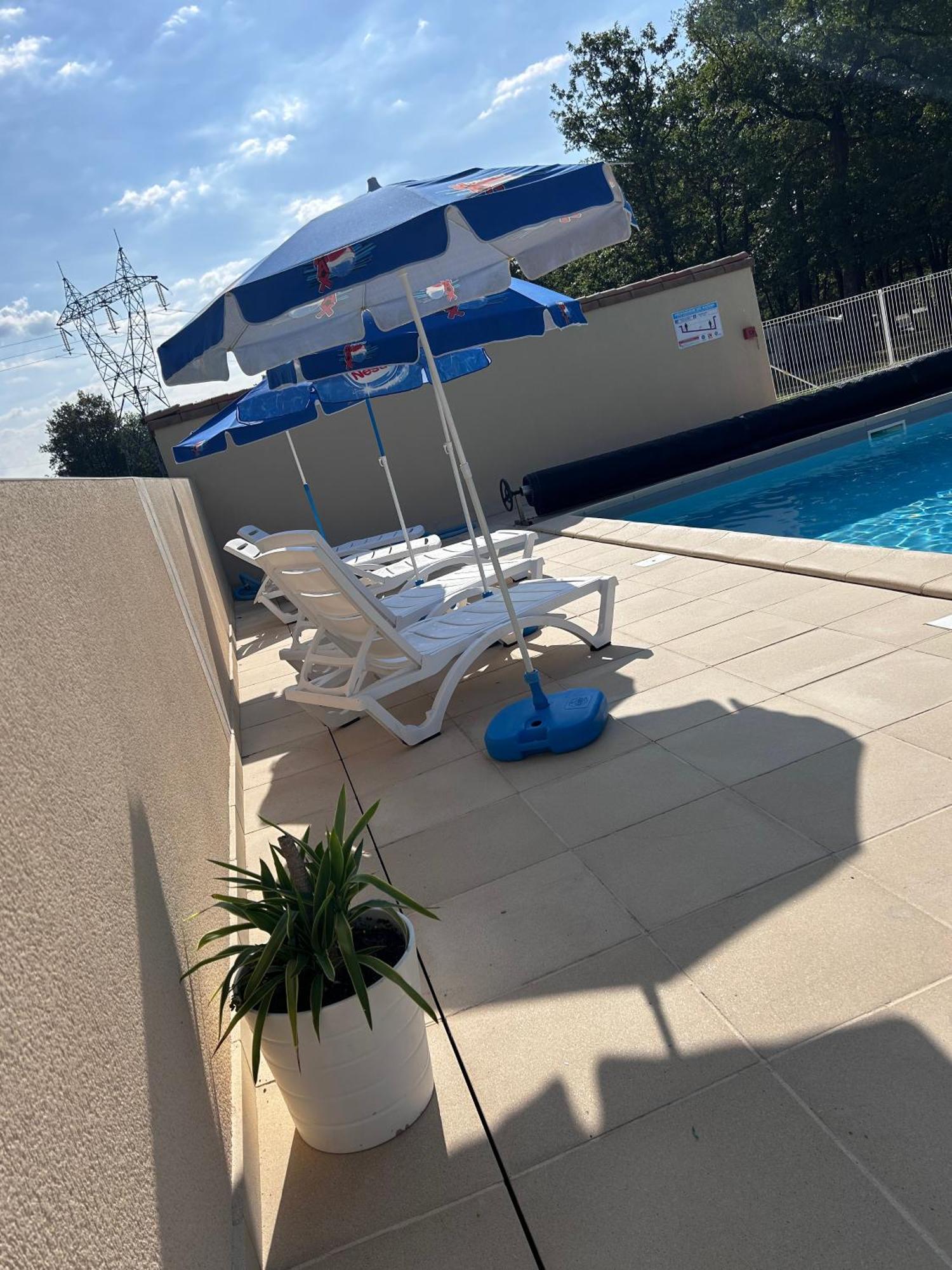 Camping Les Petites Minaudieres Coussay-les-Bois Exterior foto